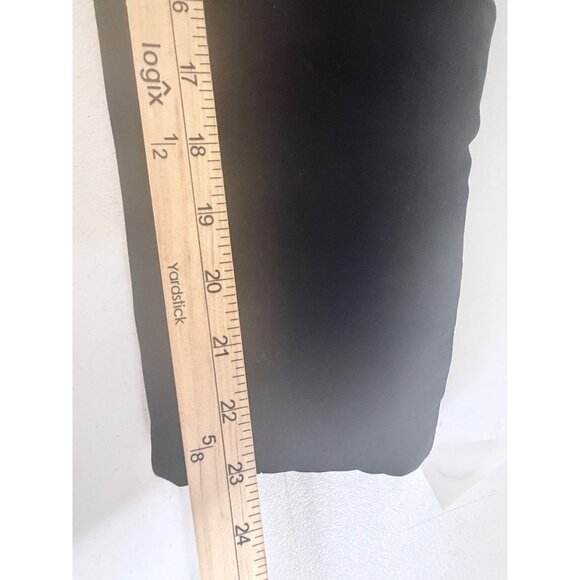 Lauren Ralph Lauren Jacket S Petite Black Silk Blend Faux Fur Hooded Quilted Zip - Picture 10 of 11